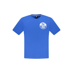 North Sails Herren T-Shirt aus blauer Baumwolle