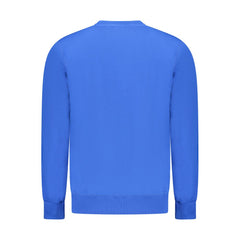 North Sails Blue Cotton Men Sweatshirt