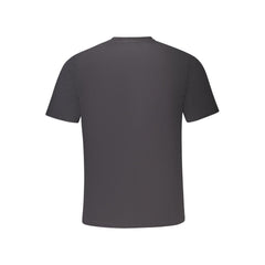North Sails Schwarzes Baumwoll-T-Shirt für Herren