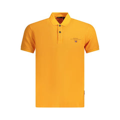 Napapijri Orange Baumwoll Herren Polohemd