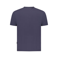 Napapijri Blue Organic Cotton Men T-Shirt