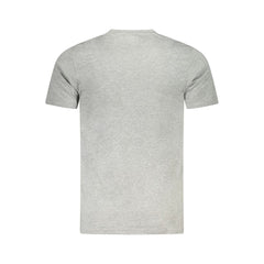 Cavalli Class Gray Cotton Men T-Shirt