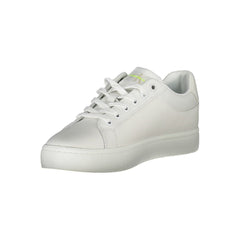 Calvin Klein Bianco Leder Damen Sneaker
