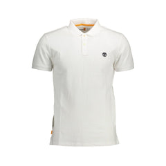 Timberland Poloshirt aus weißer Baumwolle für Herren