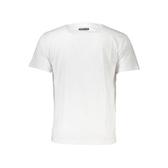 Cavalli Class Weißes Baumwoll-T-Shirt für Herren
