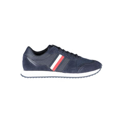Tommy Hilfiger – Blaue Polyester-Sneaker für Herren