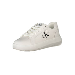 Calvin Klein Weiße Polyester Damen Sneaker