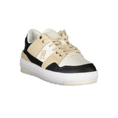 Tommy Hilfiger Damen Sneaker aus weißem Leder
