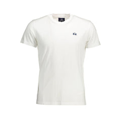 La Martina Bianco Baumwoll-Herren-T-Shirt