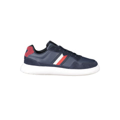 Tommy Hilfiger Herren Sneaker aus blauem Polyurethan