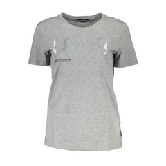 Guess Jeans Graues Baumwoll Damen-T-Shirt