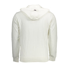 U.S. POLO ASSN. Weißer Baumwoll-Herren-Kapuzenpullover