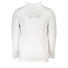 Cavalli Class Bianco Baumwoll-Herren-Sweatshirt