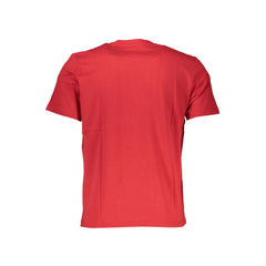 North Sails Rosso Baumwoll-T-Shirt für Herren