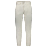 Calvin Klein White Cotton Men's Jeans