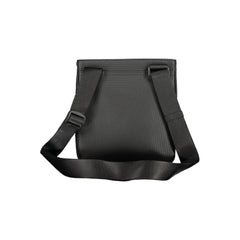 Tommy Hilfiger Black Polyurethane Men Shoulder Bag