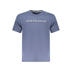 North Sails Herren T-Shirt aus blauer Baumwolle