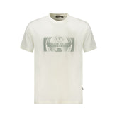 Napapijri White Cotton Men T-Shirt