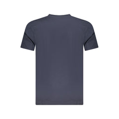 Cavalli Class Blu Cotton Men T-Shirt
