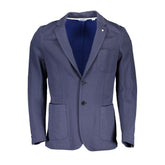 Gant Herrenjacke aus blauer Baumwolle