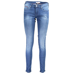 Tommy Hilfiger Damen-Jeans aus blauer Baumwolle
