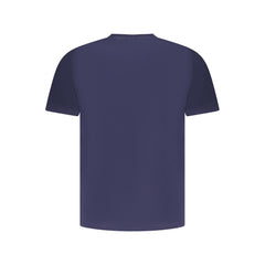 North Sails Blu Cotton Men T-Shirt