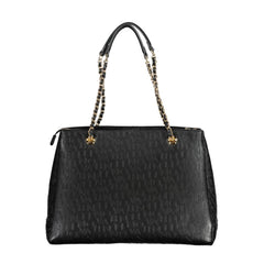 Mario Valentino Schwarze Handtasche aus Polyethylen