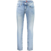 Tommy Hilfiger Azzurro Cotton Men's Jean