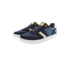 US POLO ASSN. Blaue Polyester Herren Sneaker