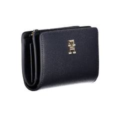 Tommy Hilfiger Damen-Geldbörse aus Polyethylen, Blau