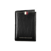 Tommy Hilfiger Black Leather Men Wallet