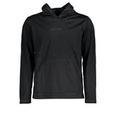 Calvin Klein Black Polyester Men's Hooded Sweater