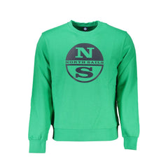North Sails Grüner Baumwollpullover für Herren