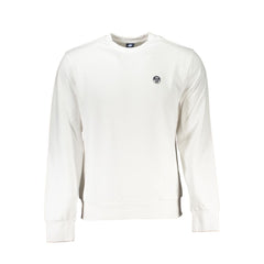 North Sails Weißes Baumwoll-Sweatshirt für Herren