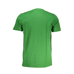 Cavalli Class Verde Cotton Men T-Shirt
