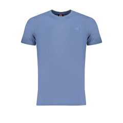 Norwegen 1963 Blau Baumwoll Herren T-Shirt
