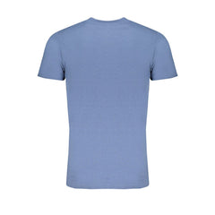Norwegen 1963 Blau Baumwoll Herren T-Shirt