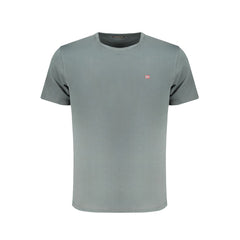 Napapijri Verde Cotton Men T-Shirt
