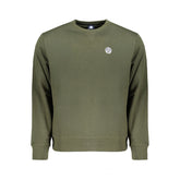 North Sails Green Cotton Men Sweater