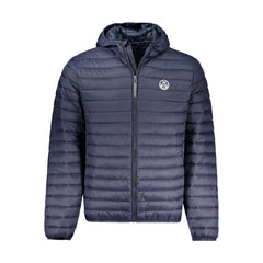 North Sails Blue Polyamide Men Jacket