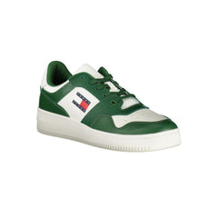 Tommy Hilfiger Verde Leder Herren Sneaker