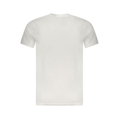 Cavalli Class Bianco Cotton Men T-Shirt