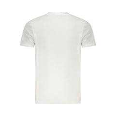 Cavalli Class Bianco Cotton Men T-Shirt