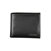 Calvin Klein Black Polyester Men Wallet