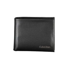 Calvin Klein Black Polyester Men Wallet
