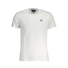 La Martina Bianco Baumwoll-Herren-T-Shirt