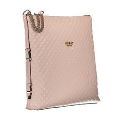 Guess Jeans Rosa Damenhandtasche aus Polyurethan