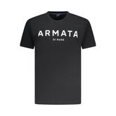 Armata Di Mare Black Cotton Men T-Shirt