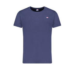 Norwegen 1963 Blaues Baumwoll-Herren-T-Shirt