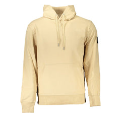 Calvin Klein Herren Sweatshirt aus beiger Baumwolle